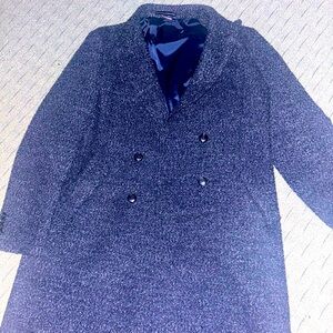 Tommy Hilfiger Man Coat Navy Wool Mix